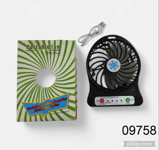 Imagen de MINI VENTILADOR CON PILA RECARGABLE 1.26